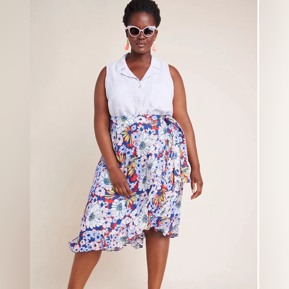 Maeve Floral Multicolor Skirt